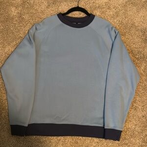 Men’s Large Light Blue Fabletics Crewneck Sweatshirt